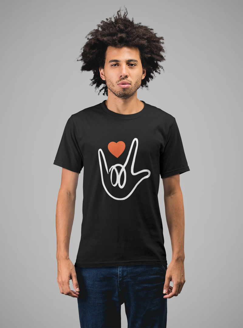 Camiseta - I LOVE YOU (Libras)